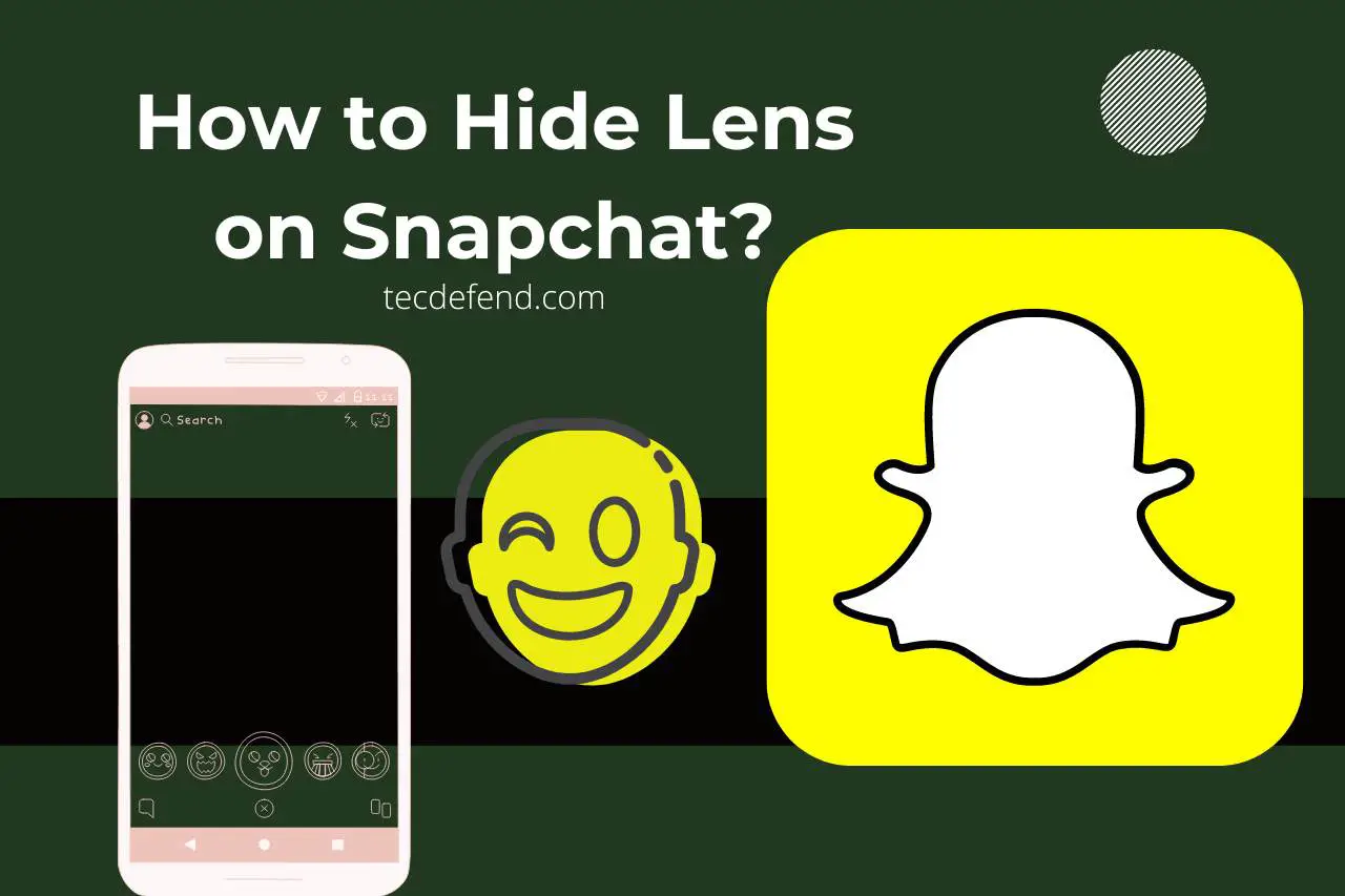 how to hide lens on snapchat