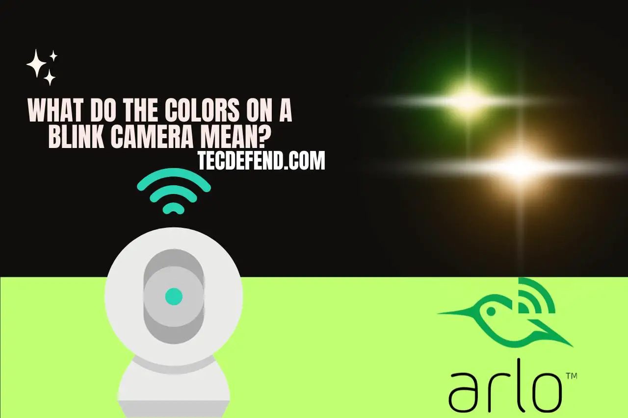 What do the Colors on a Blink Camera Mean
