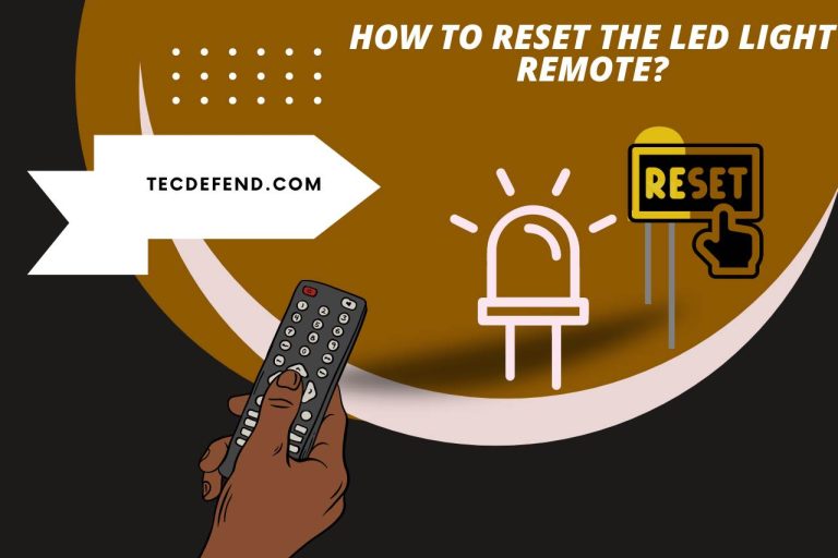 How to Reset the LED Light Remote? Follow These Steps!