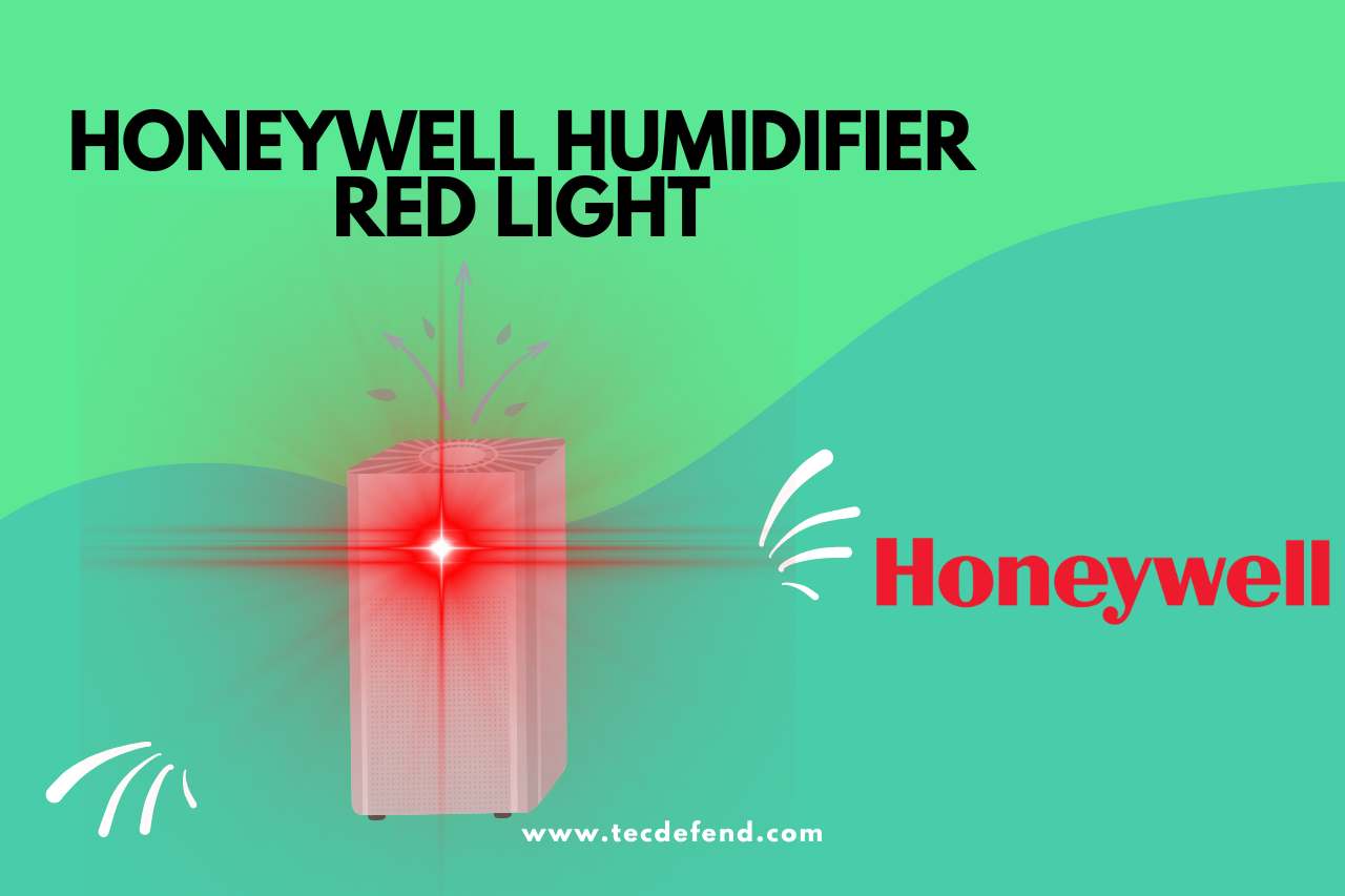 honeywell humidifier red light