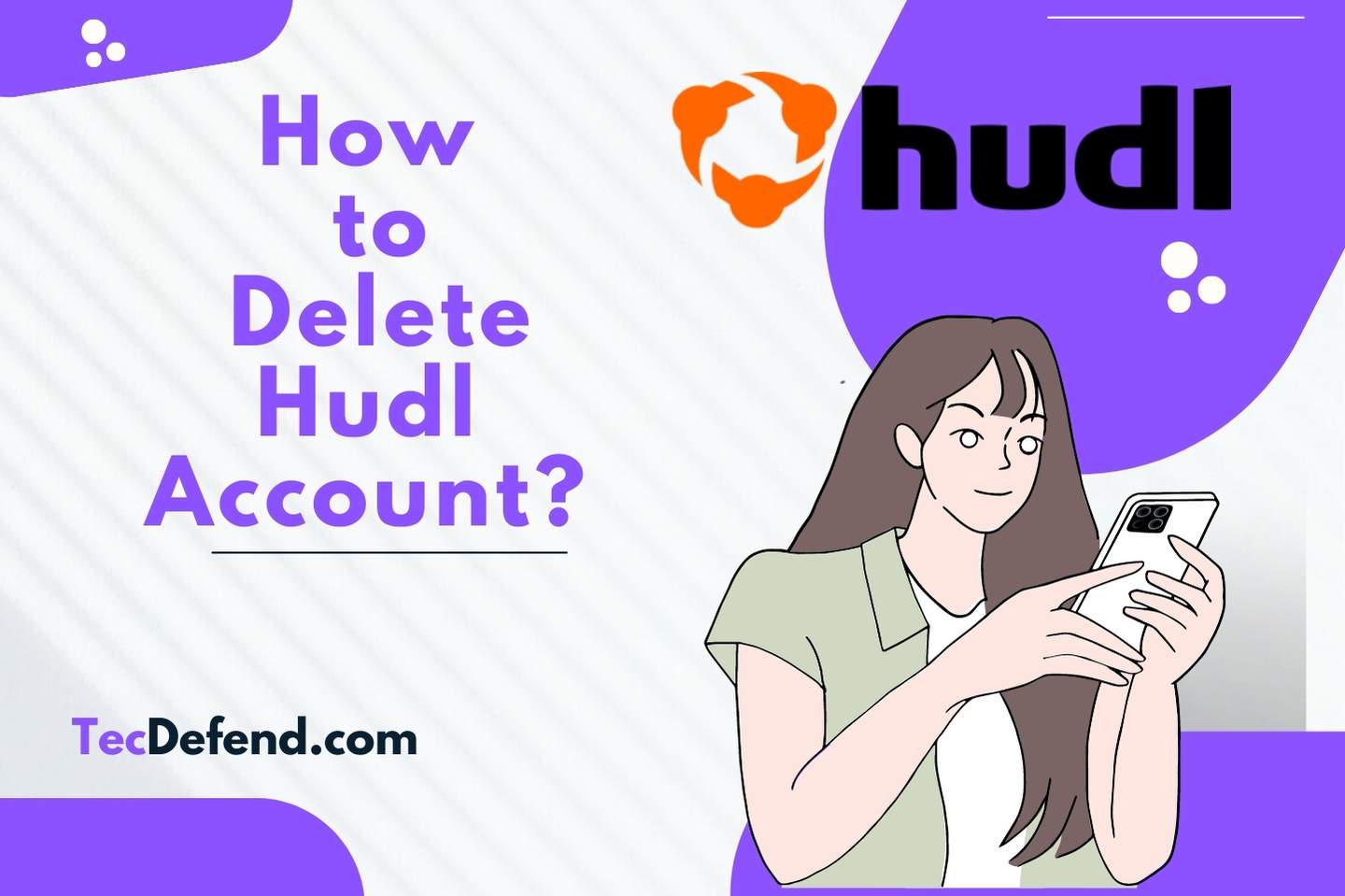 how to delete hudl account